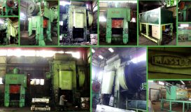 3150 TON MASSEY FORGING PRESS LINE WITH AUTOMATION